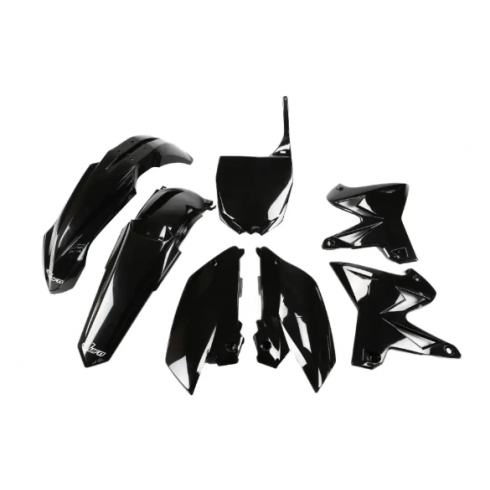Комплект пластмаси UFO Yamaha YZ125/250 02-14 Черен Комплект пластмаси UFO Yamaha YZ125/250 02-14 Черен