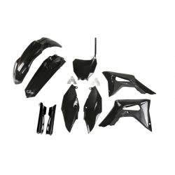Комплект пластмаси UFO Honda CRF250R 18-21, CRF450R 17-20 Черен Комплект пластмаси UFO Honda CRF250R 18-21, CRF450R 17-20 Черен