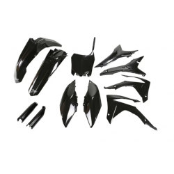Комплект пластмаси UFO Honda CRF250R 14-17, CRF450R 13-16 USA Черен 