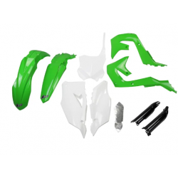 Комплект пластмаси UFO Kawasaki KX250F 21-24, KX450F 19-23 ОЕМ