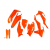 Комплект пластмаси UFO KTM EXC/EXC-F 17-19 Оранжев Fluo Комплект пластмаси UFO KTM EXC/EXC-F 17-19 Оранжев Fluo thumb
