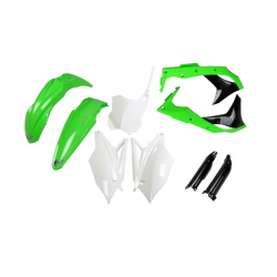 Комплект пластмаси UFO Kawasaki KX250F 17 ОЕМ Комплект пластмаси UFO Kawasaki KX250F 17 ОЕМ