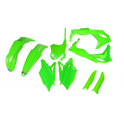 Комплект пластмаси UFO Kawasaki KX250F 17 Зелен Комплект пластмаси UFO Kawasaki KX250F 17 Зелен