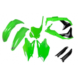 Комплект пластмаси UFO Kawasaki KX250F 18-20 ОЕМ Зелен
