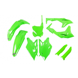 Комплект пластмаси UFO Kawasaki KX250F 18-20 Зелен Комплект пластмаси UFO Kawasaki KX250F 18-20 Зелен