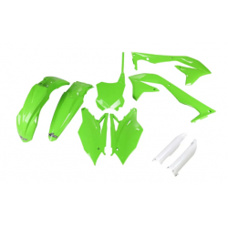 Комплект пластмаси UFO Kawasaki KX450F 18 Зелен