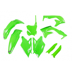 Комплект пластмаси UFO Kawasaki KX450F 18 Зелен Комплект пластмаси UFO Kawasaki KX450F 18 Зелен