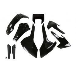 Комплект пластмаси UFO Husqvarna TE/FE/TX 17-19 Черен Комплект пластмаси UFO Husqvarna TE/FE/TX 17-19 Черен