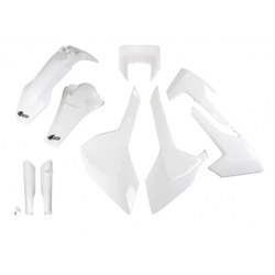 Комплект пластмаси UFO Husqvarna TE/FE/TX 17-19 Бял Комплект пластмаси UFO Husqvarna TE/FE/TX 17-19 Бял