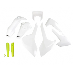 Комплект пластмаси UFO Husqvarna TE/FE/TX 17-19 ОЕМ Бял Комплект пластмаси UFO Husqvarna TE/FE/TX 17-19 ОЕМ Бял