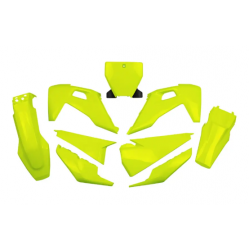 Комплект пластмаси UFO Husqvarna TC/FC 19-22 Жълт Комплект пластмаси UFO Husqvarna TC/FC 19-22 Жълт