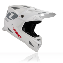 Мотокрос каска ONE INDUSTRIES X-297 FOCUS WHITE/GRAY
