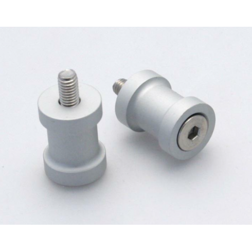 Адаптери за стойка R&G RACING Stand Bobbins M10 SILVER KAWASAKI
