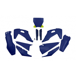 Комплект пластмаси UFO Husqvarna TC/FC 19-22 Син