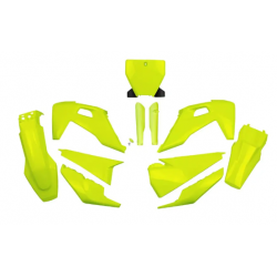 Комплект пластмаси UFO Husqvarna TC/FC 19-22 Жълт