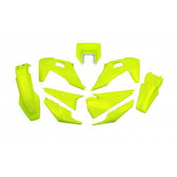 Комплект пластмаси UFO Husqvarna TX 20-22, TE/FE 20-23 Жълт 
