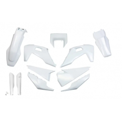 Комплект пластмаси UFO Husqvarna TX 20-22, TE/FE 20-23 Бял Комплект пластмаси UFO Husqvarna TX 20-22, TE/FE 20-23 Бял