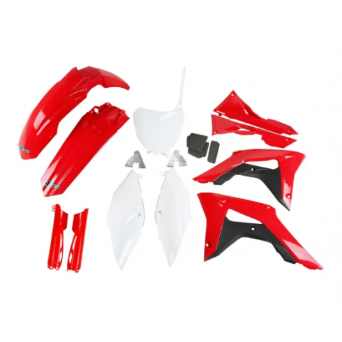 Комплект пластмаси UFO Honda CRF250R 18-21, CRF450R 17-20 ОЕМ Комплект пластмаси UFO Honda CRF250R 18-21, CRF450R 17-20 ОЕМ