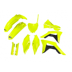 Комплект пластмаси UFO Honda CRF250R 18-21, CRF450R 17-20 Жълт