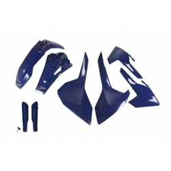 Комплект пластмаси UFO Husqvarna TE/FE/TX 17-19 Син Комплект пластмаси UFO Husqvarna TE/FE/TX 17-19 Син