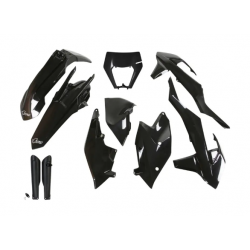 Комплект пластмаси UFO KTM EXC/EXC-F 17-19 Черен Комплект пластмаси UFO KTM EXC/EXC-F 17-19 Черен