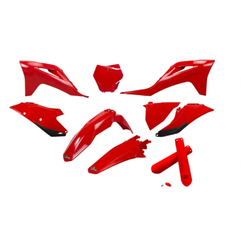 Комплект пластмаси UFO Gas Gas MC/MC-F, EX/EX-F 21-23 Червен Комплект пластмаси UFO Gas Gas MC/MC-F, EX/EX-F 21-23 Червен