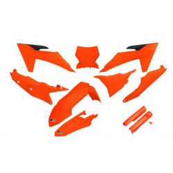 Комплект пластмаси UFO KTM SX/SX-F 23-24 Оранжев Fluo Комплект пластмаси UFO KTM SX/SX-F 23-24 Оранжев Fluo
