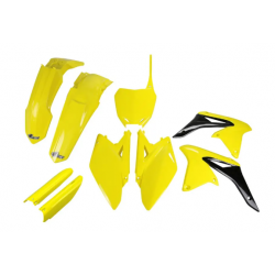 Комплект пластмаси UFO Suzuki RM-Z250 10-18 Жълт