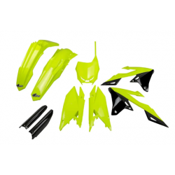 Комплект пластмаси UFO Suzuki RM-Z250 19-26, RM-Z450 18-26 Жълт Комплект пластмаси UFO Suzuki RM-Z250 19-26, RM-Z450 18-26 Жълт