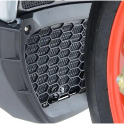 Протектор за маслен охладител R&G Racing Oil Cooler Racing Guard TITANIUM Aprilia RSV4 / Tuono V4