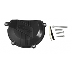 Протектор капак съединител UFO KTM SX-F450 13-15, EXC450 12-16 черен Протектор капак съединител UFO KTM SX-F450 13-15, EXC450 12-16 черен