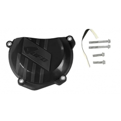 Протектор капак съединител UFO KTM SX-F250/350 16-21, EXC-F250/350 17-21; Husqvarna FC250/350 16-21, FE250/350 17-21 черен Протектор капак съединител UFO KTM SX-F250/350 16-21, EXC-F250/350 17-21; Husqvarna FC250/350 16-21, FE250/350 17-21 черен
