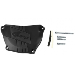 Протектор капак съединител UFO Kawasaki KX250F 09-21 черен