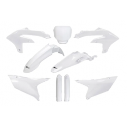 Комплект пластмаси UFO Yamaha YZF450 23-26, YZF250 24-25 Бял