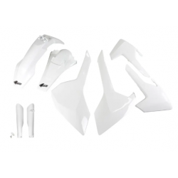 Комплект пластмаси UFO Husqvarna TE/FE/TX 17-19 Бял Комплект пластмаси UFO Husqvarna TE/FE/TX 17-19 Бял