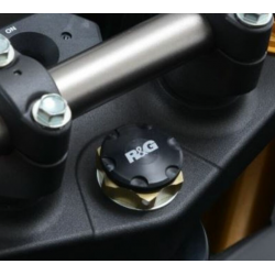 Тапа за трипътник R&G RACING Black Stem Nut Top Yoke Honda CRF1000L Africa Twin