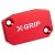 Kапак за помпата на съединител/спирачка X-Grip Brembo Червен Kапак за помпата на съединител/спирачка X-Grip Brembo Червен thumb