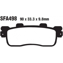 Накладки за мотор EBC SFA ORG SCOOTER SFA498 Накладки за мотор EBC SFA ORG SCOOTER SFA498