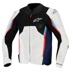 Текстилно яке ALPINESTARS AST AIR V3 SILVER/BLUE/RED