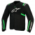 Текстилно мото яке ALPINESTARS  T-SPS AIR V2 BLACK/FLUO GREEN thumb