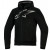 Мото суитшърт ALPINESTARS HOODIE CHROME SUPERAIR BLACK/GRAY/WH thumb