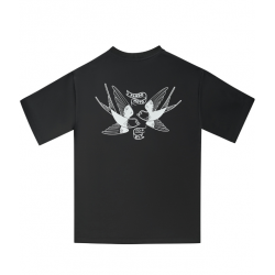 Тениска PANDO MOTO LUKE TOKYO BLACK – Oversized