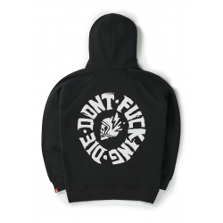 Мото суитшърт PANDO MOTO MAX DON’T DIE BLACK – Oversized