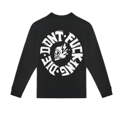 Тениска с дълъг ръкав PANDO MOTO TOMMY DON’T DIE BLACK - Oversized Тениска с дълъг ръкав PANDO MOTO TOMMY DON’T DIE BLACK - Oversized