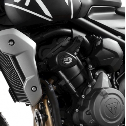 Краш тапи R&G RACING Aero Crash Protectors - White Triumph Trident 660 21-26