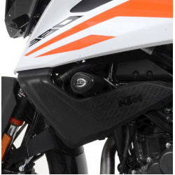 Краш тапи R&G RACING Aero Crash Protectors - White KTM 390 Adventure