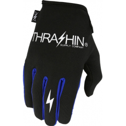 Mото ръкавици THRASHIN STEALTH BLACK/BLUE Mото ръкавици THRASHIN STEALTH BLACK/BLUE