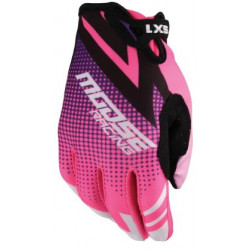 Детски мотокрос ръкавици MOOSE RACING SX1 PINK/PURPLE