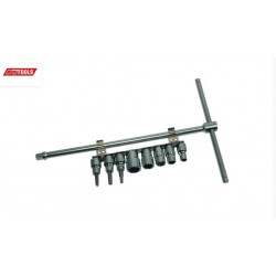 Т-образно плъзгащо рамо с комплект от 8 вложки CRUZTOOLS Т-образно плъзгащо рамо с комплект от 8 вложки CRUZTOOLS