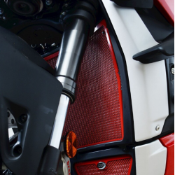 Протектор за радиатор R&G RACING Radiator Guard Black - Ducati Panigale V2/Streetfighter V2